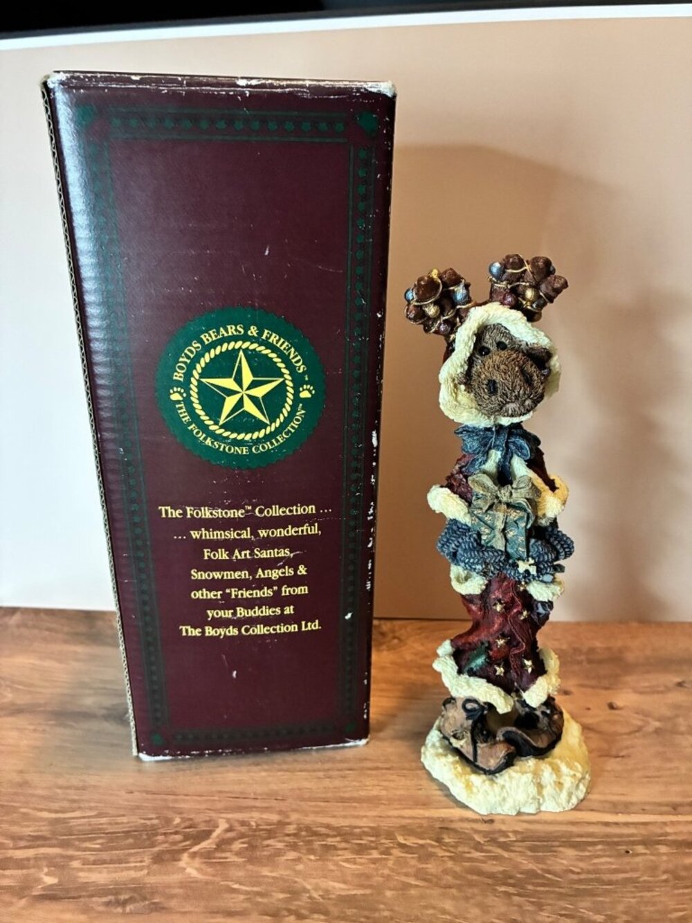 Boyds Bears & Friends Folkstone Collection Beatrice The Giftgiver Figurine 1995